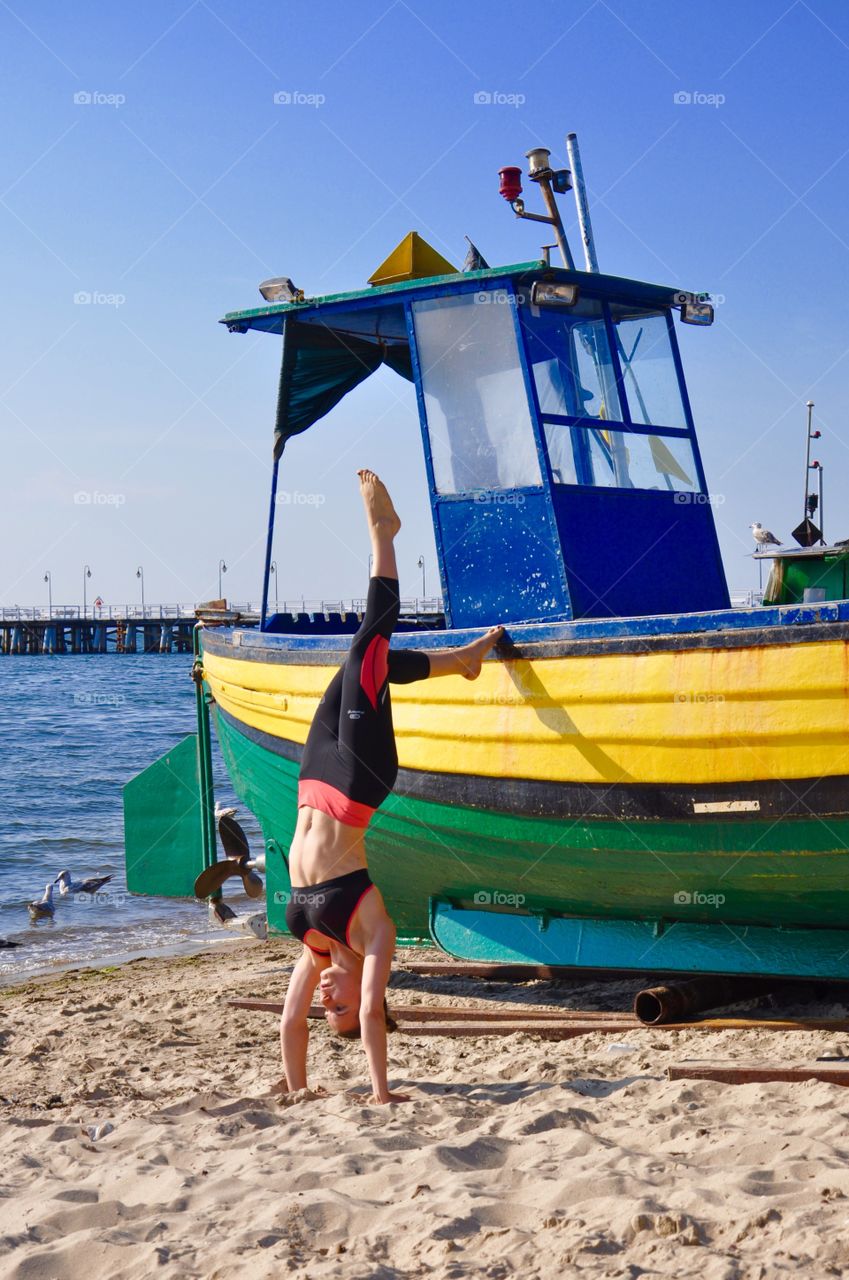 Fun at the seaside 