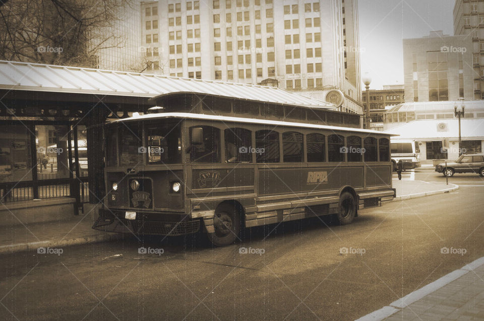 Retro bus