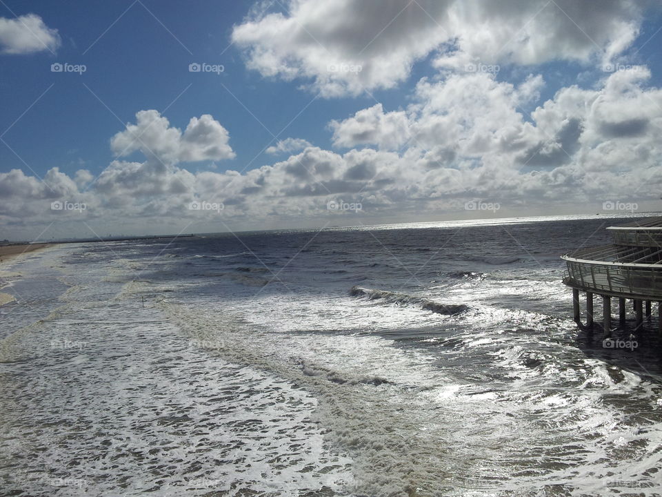 Beach, Water, Sea, Ocean, Storm