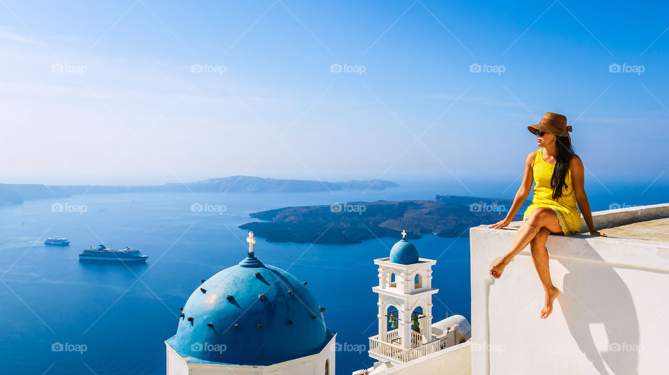 Santorini view