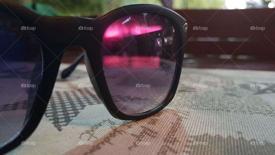 purple sunglasses