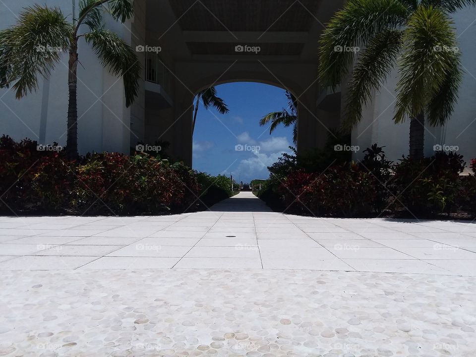 pathway to the beach