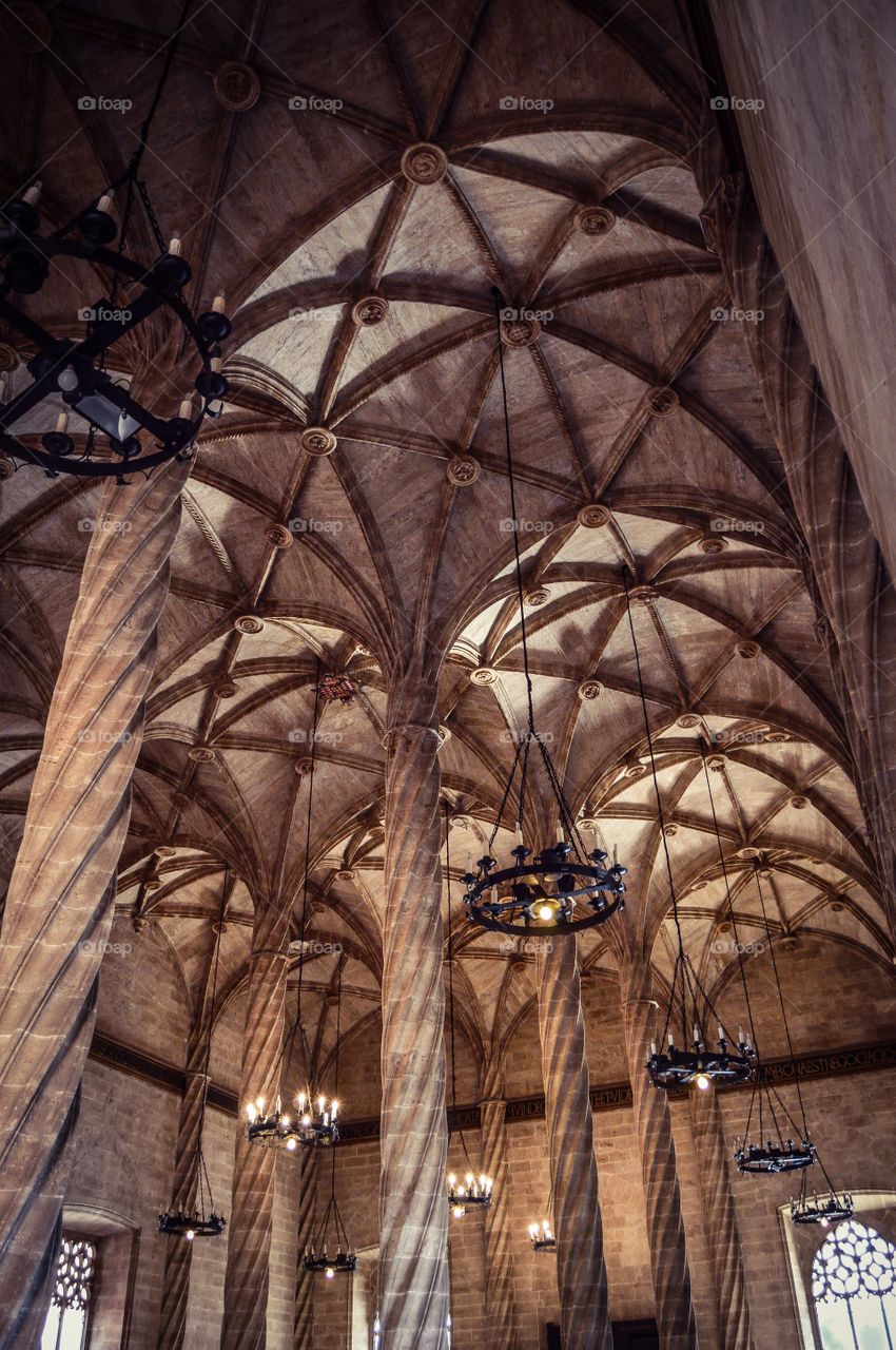 Sala de Contratación, Lonja de la Seda (Valencia - Spain)