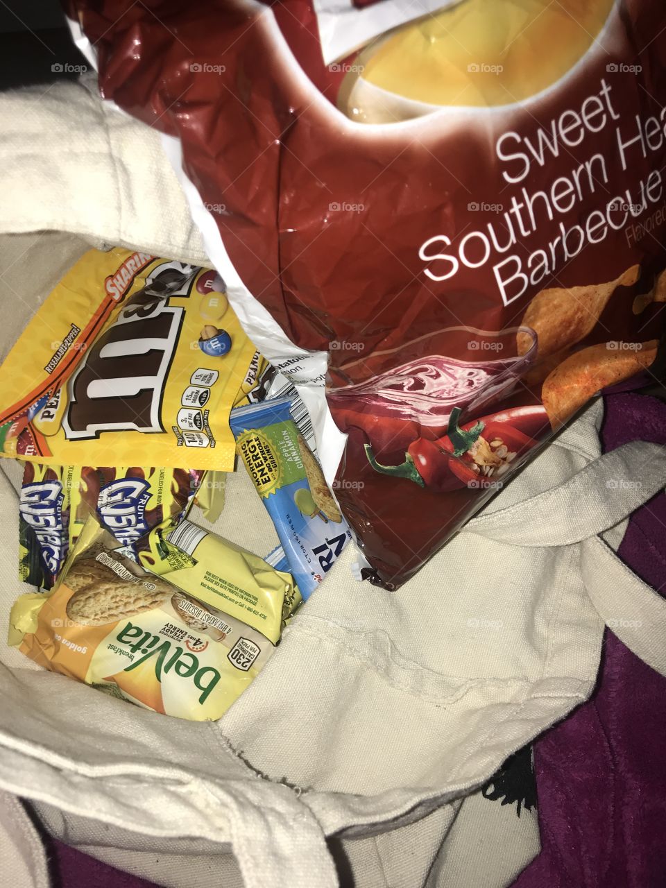 My snack bag 😂