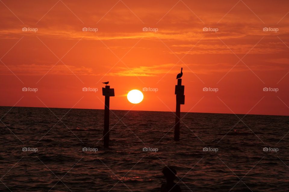 Sunset at Clearwater