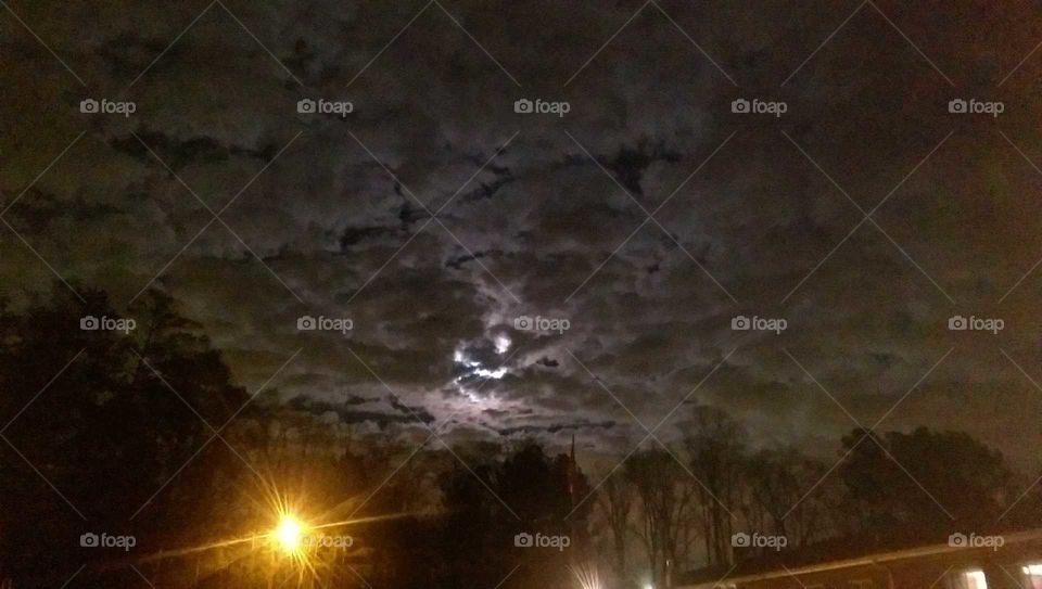 Cloudy Moonlight
