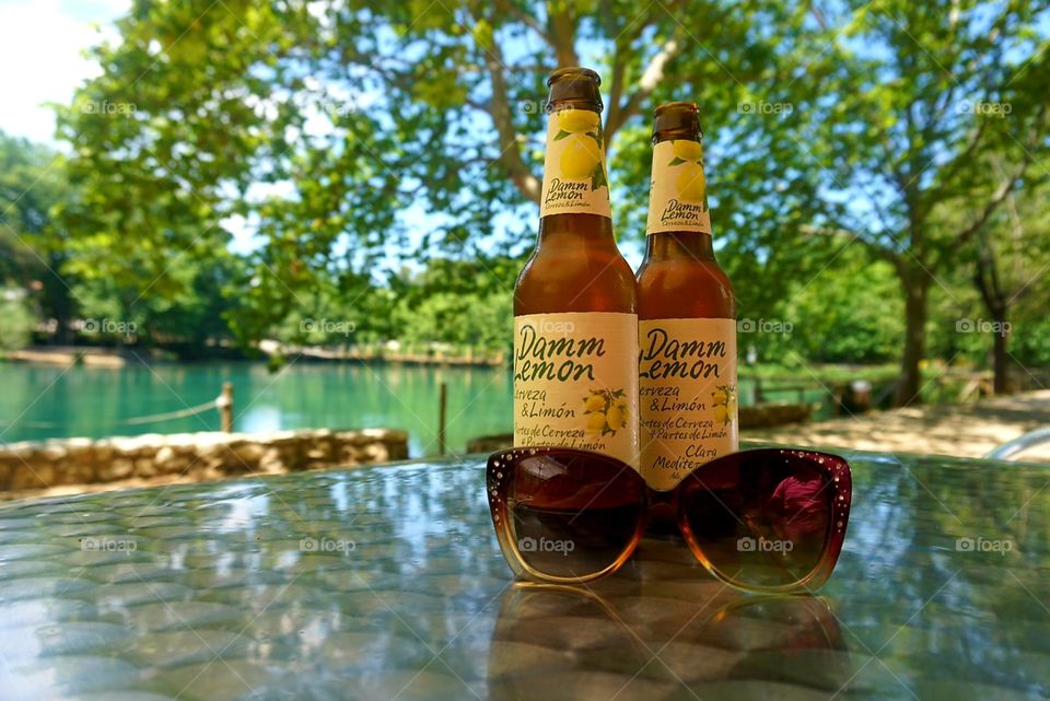 Drinks#beverage#refreshing#glass#nature#lake#trees#picture