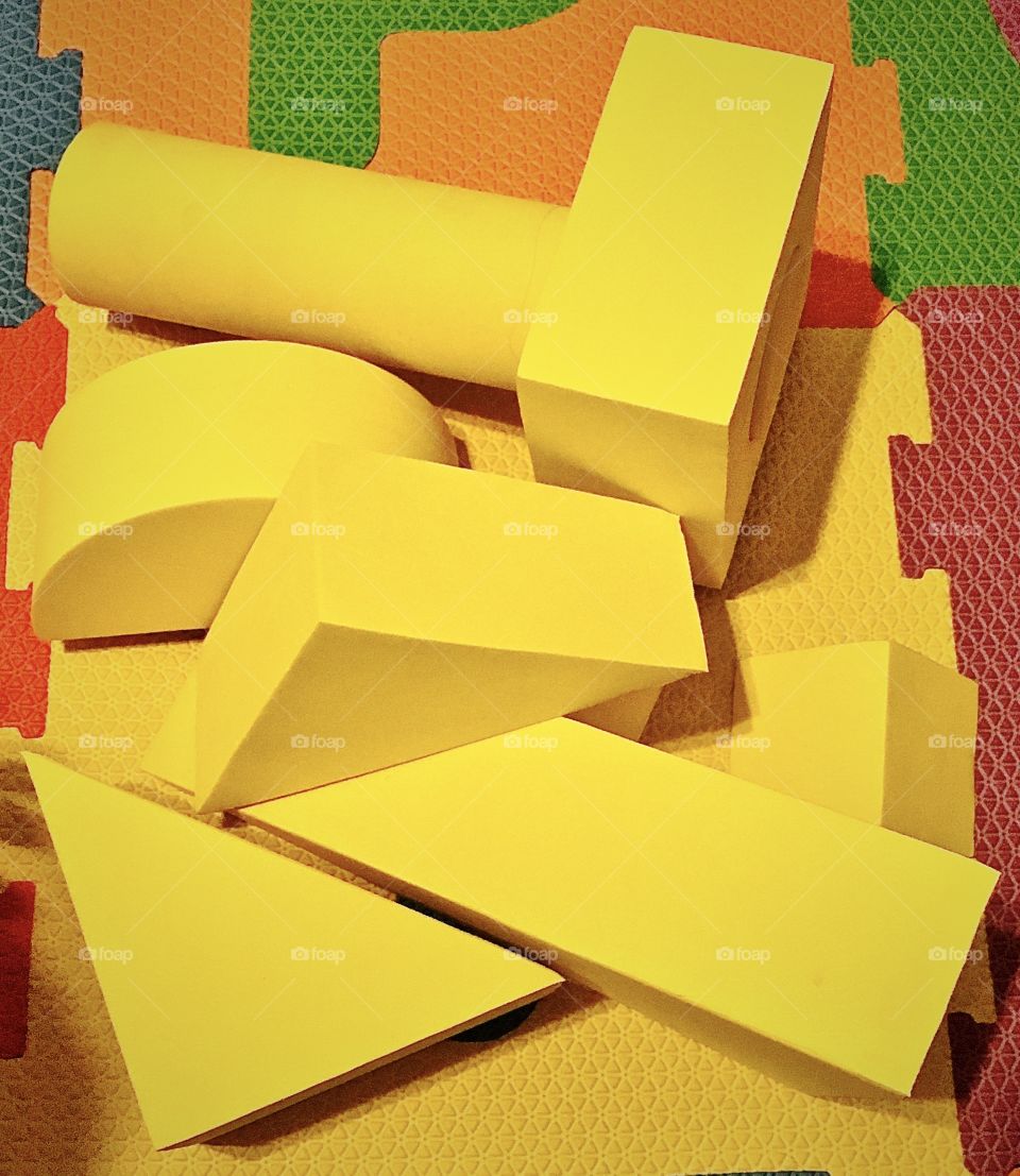 Yellow blocks