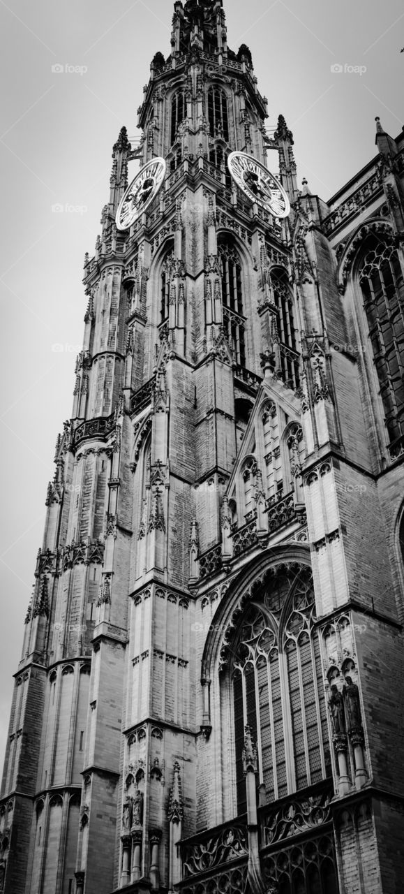 The cathedral of Antwerp, Belgium.