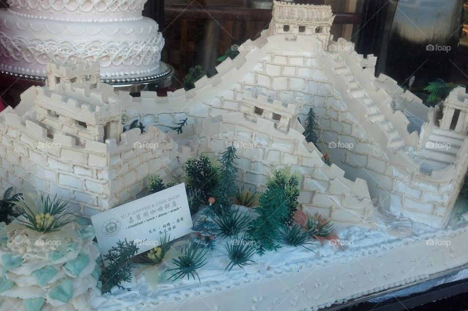 Great Wall of China Cake