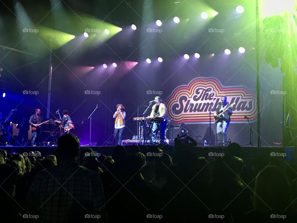 The Strumbellas performing at City Folk in Ottawa.