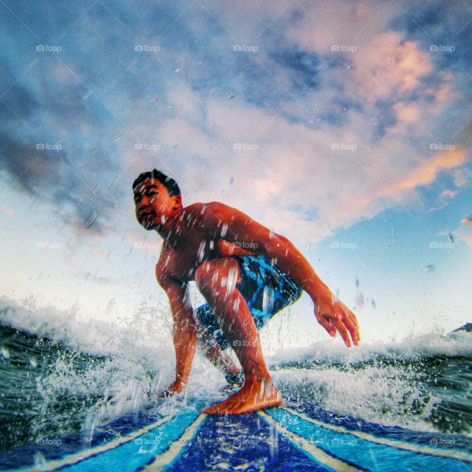 Hang Ten! . Day at the beach! 