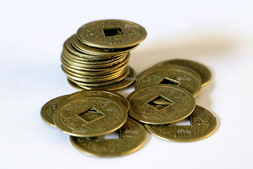 Chinese Feng Shui coins