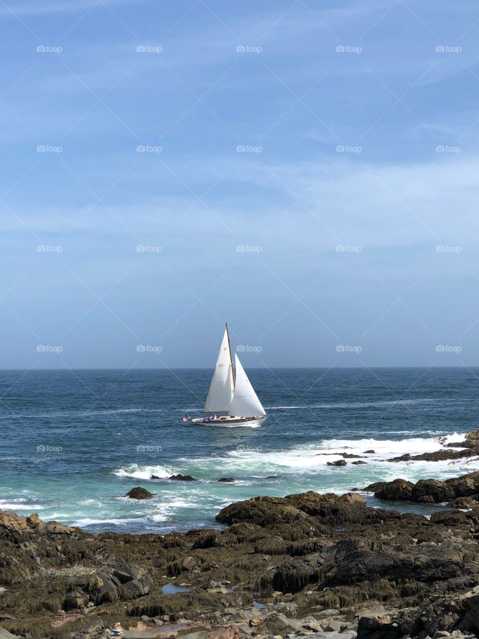 Sailing in Southern Maine 