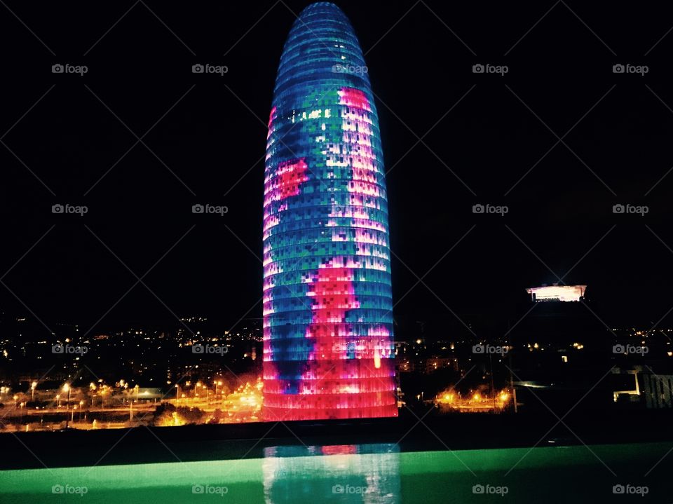 Nouvel tower Barcelona