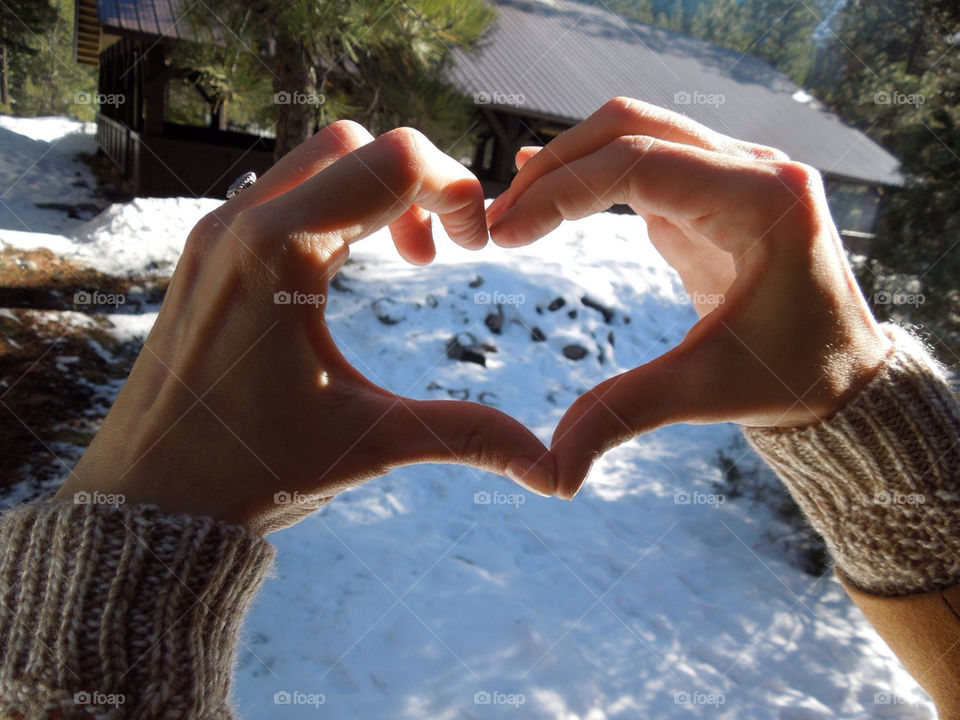 snow winter hands love by oneeighteen