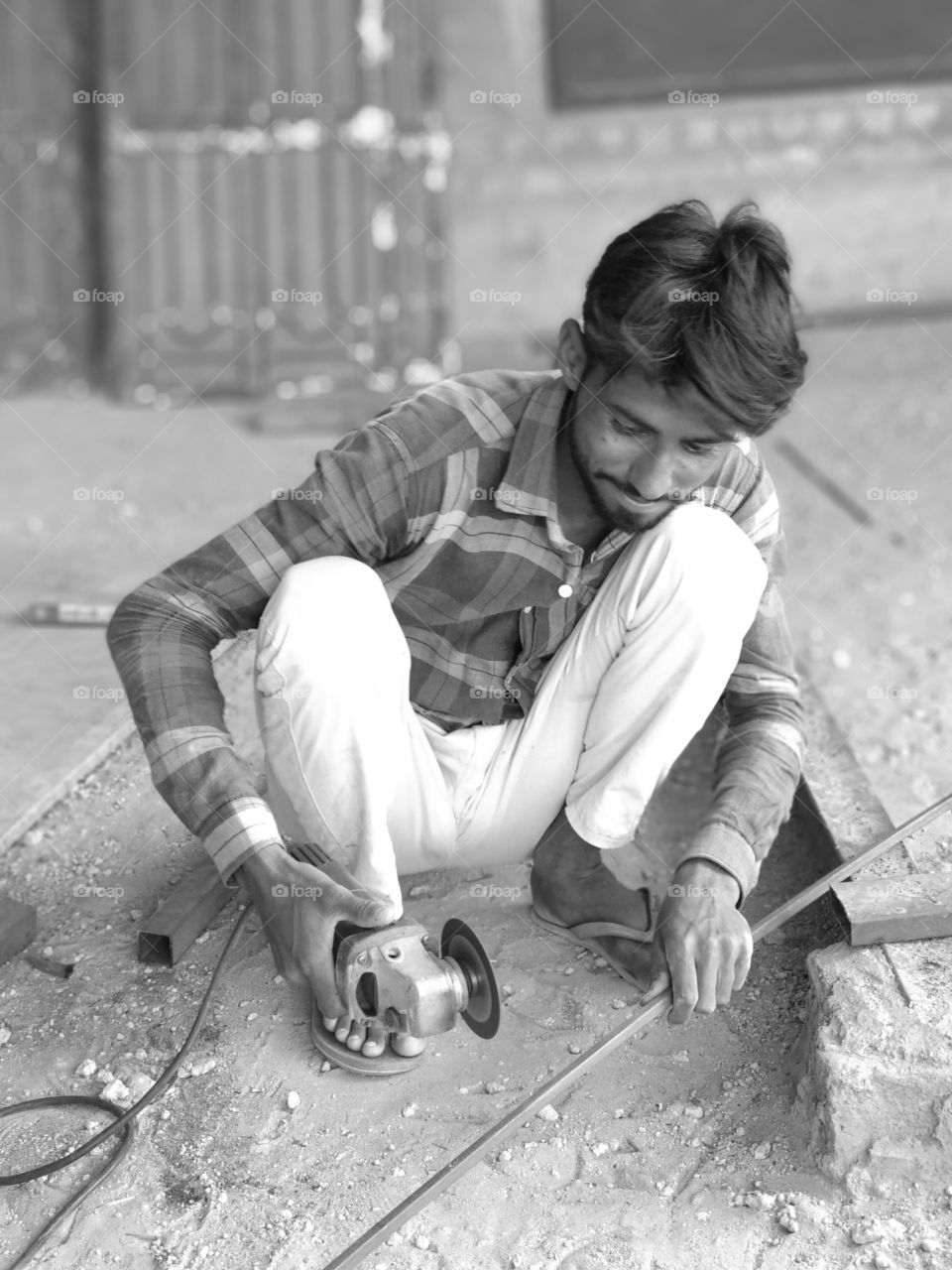 welding machine work