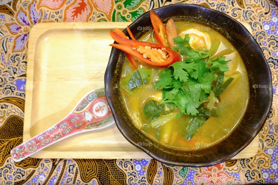 Tom yum soup