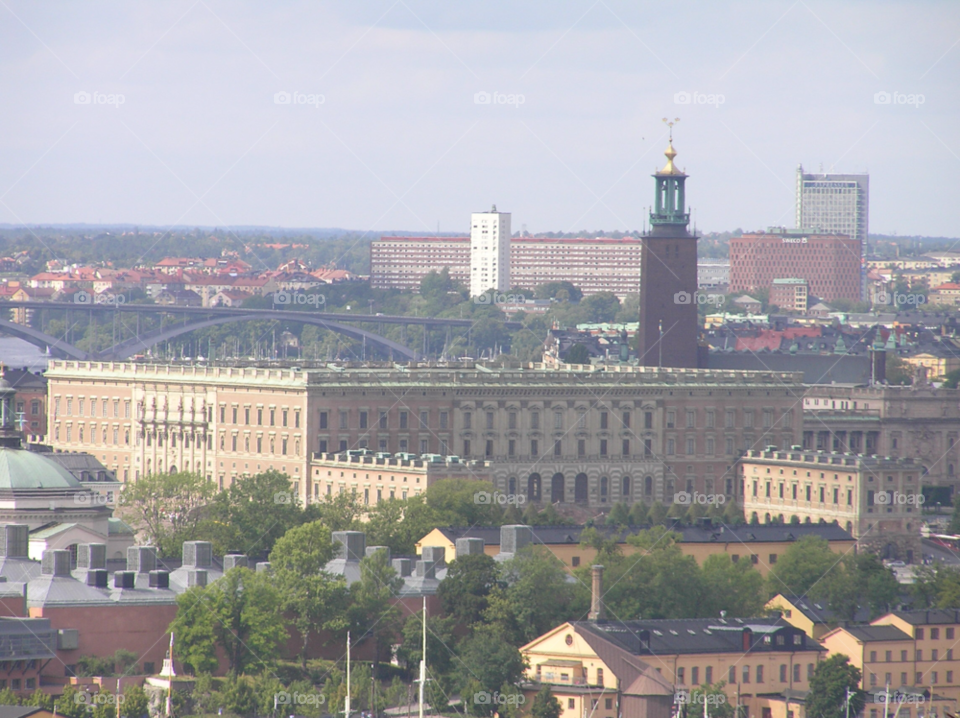 city stockholm stadshuset huvudstad by MagnusPm