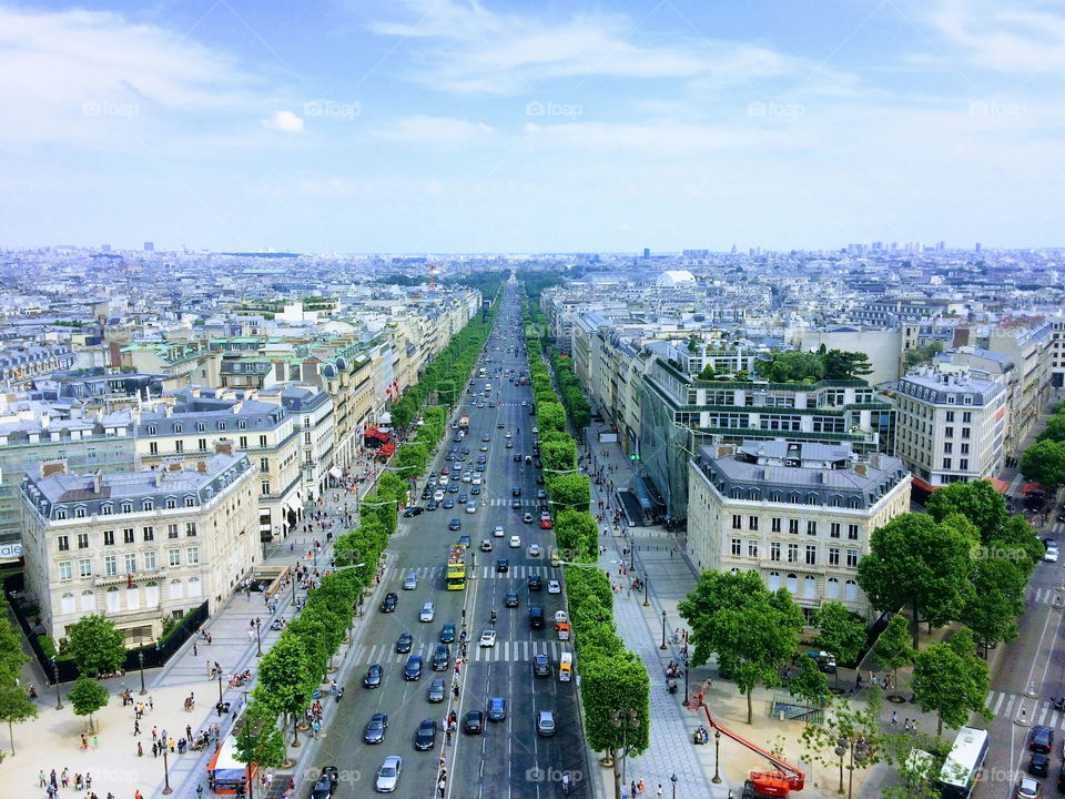 France, Paris Champs-Élysées
