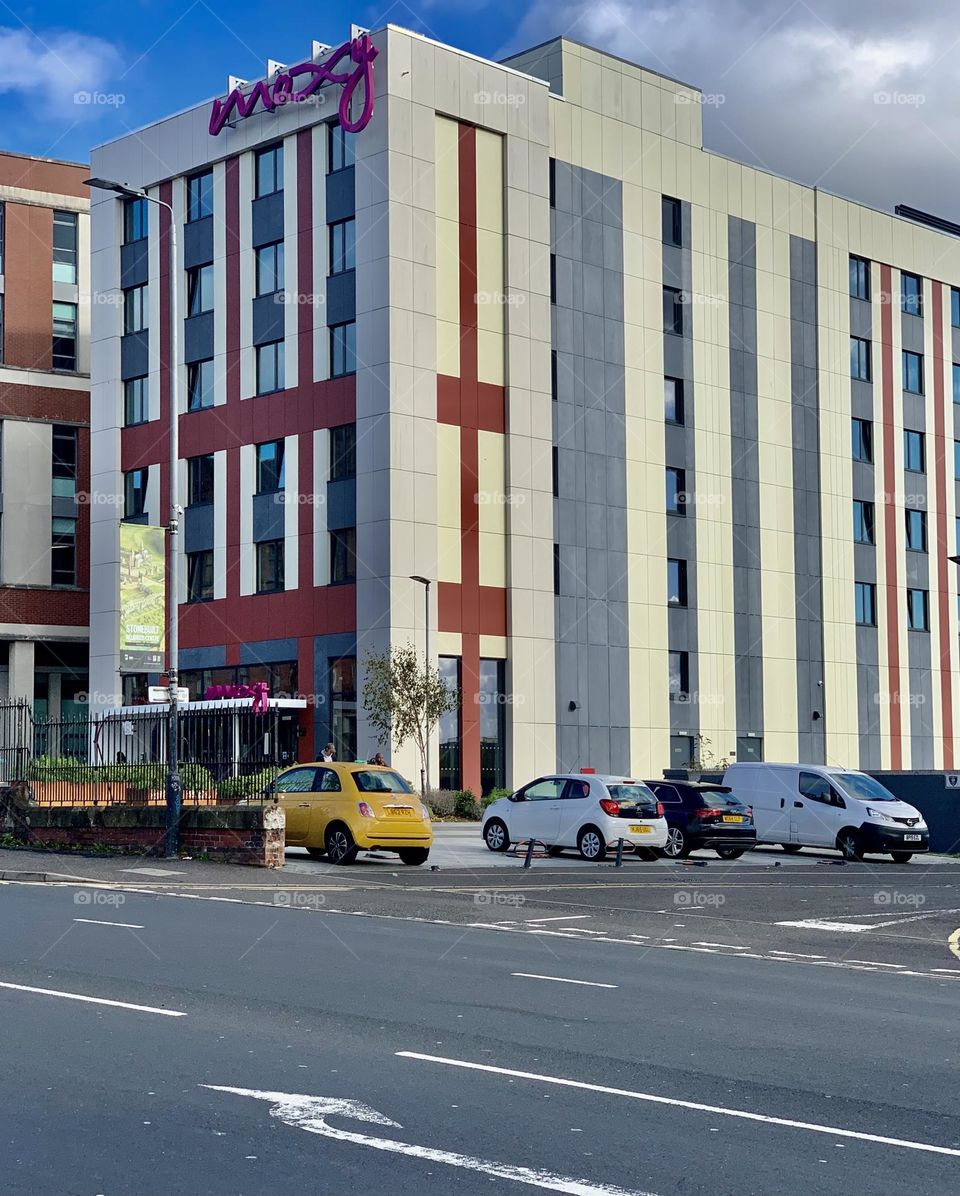 Building of the city 