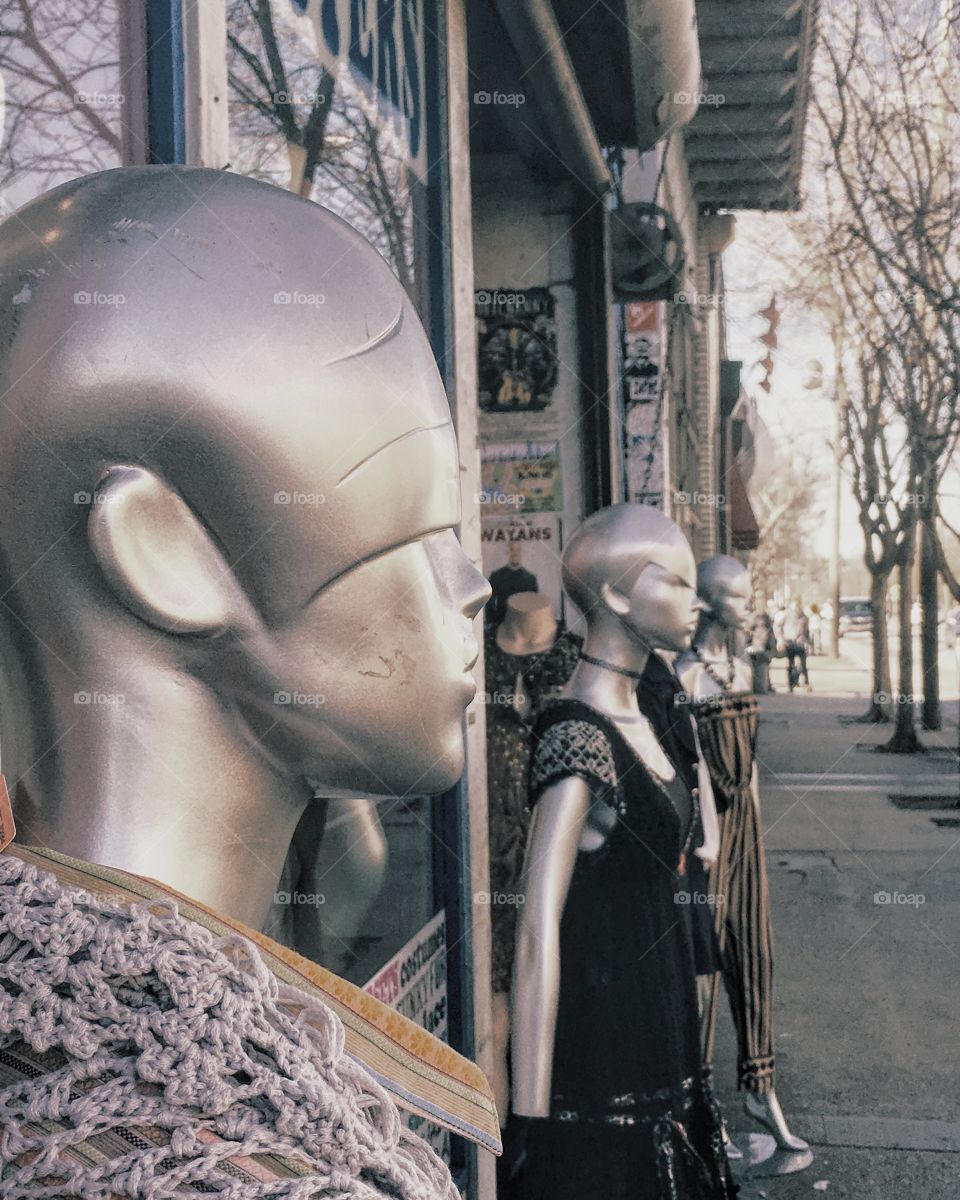 Mannequins on the Street