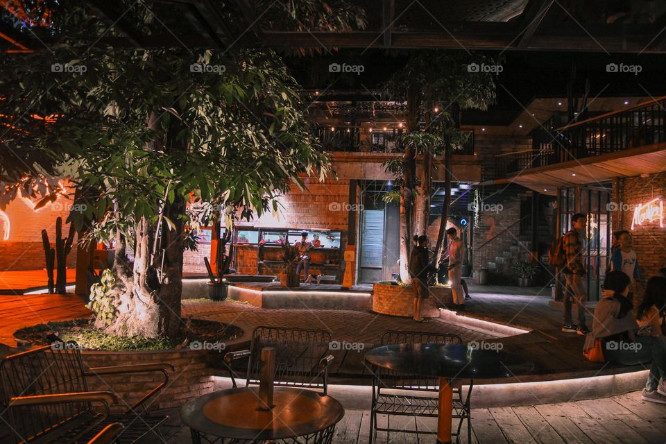 A home outdoor space is an area outside the main room of the house designed for various recreational, relaxing, or functional activities.