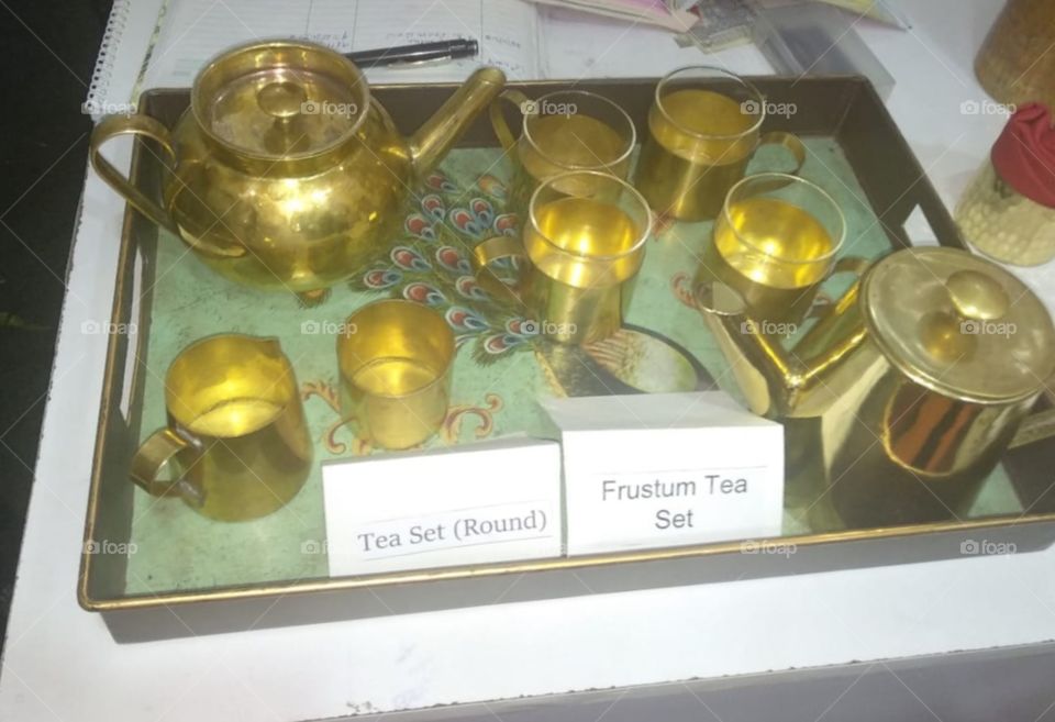 Copper Tea set