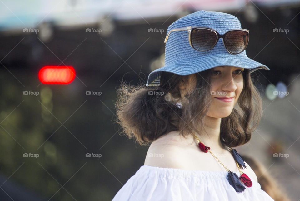 Young woman portrait