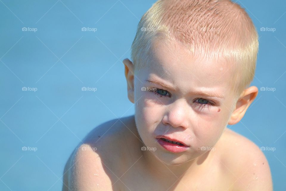 Boy at the beach