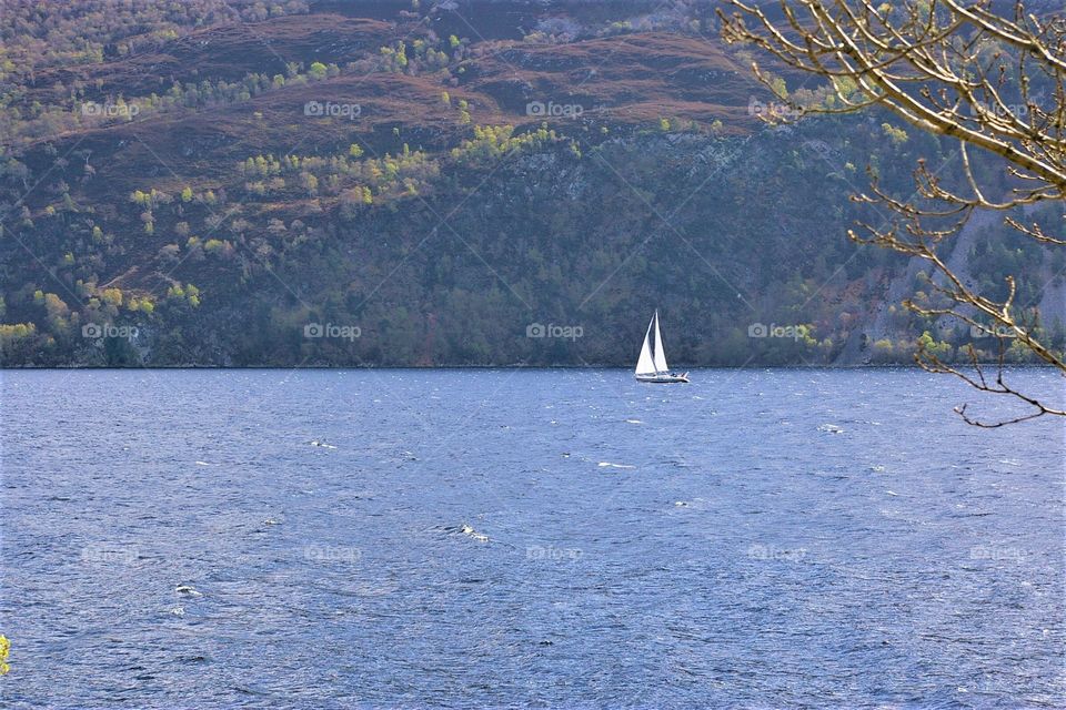 Loch Ness Sail Boat