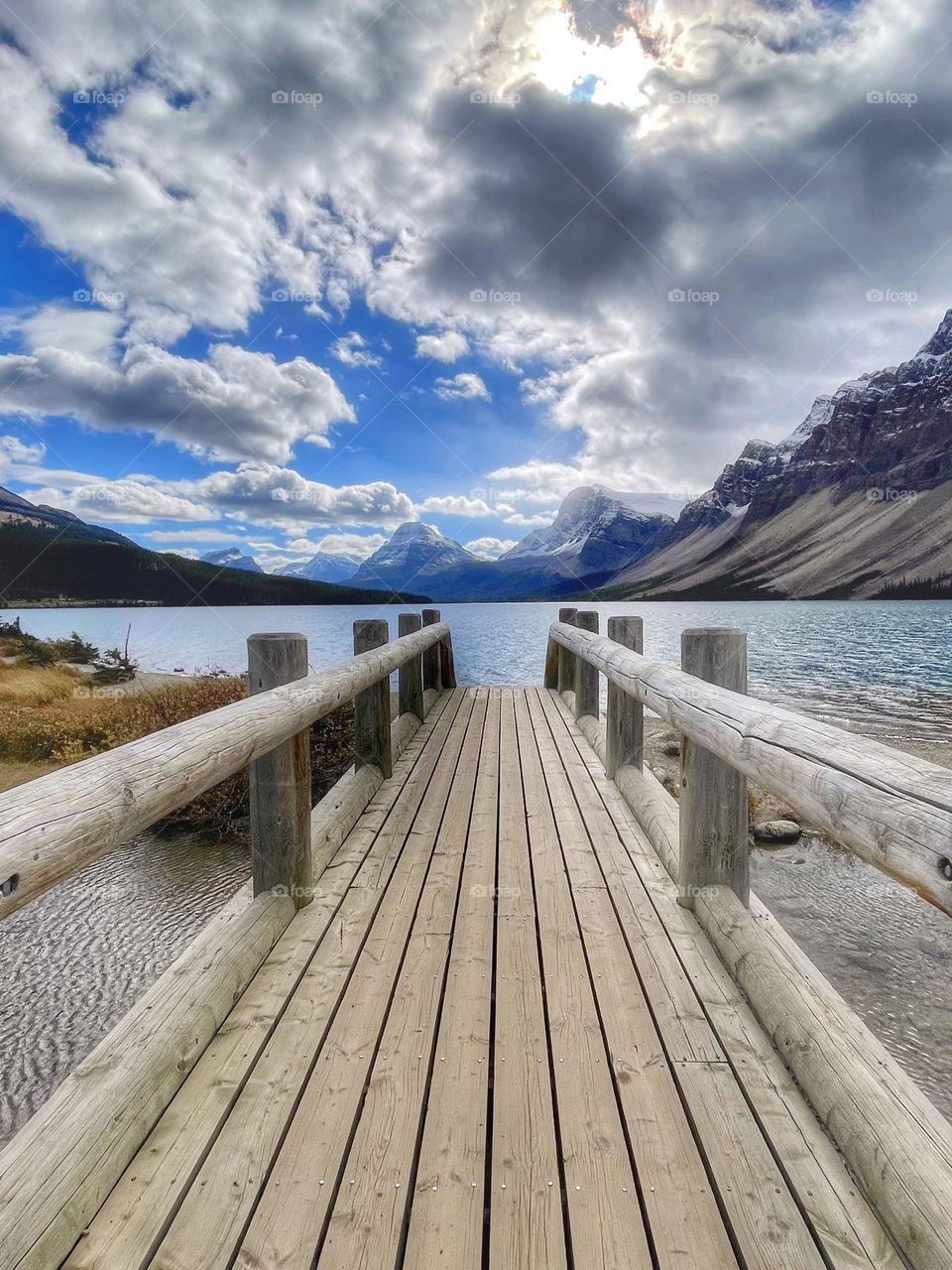 Views of Bow Lake 