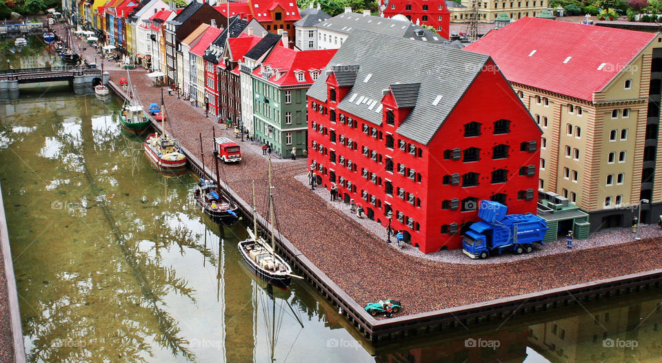 Copenhagen built with Lego