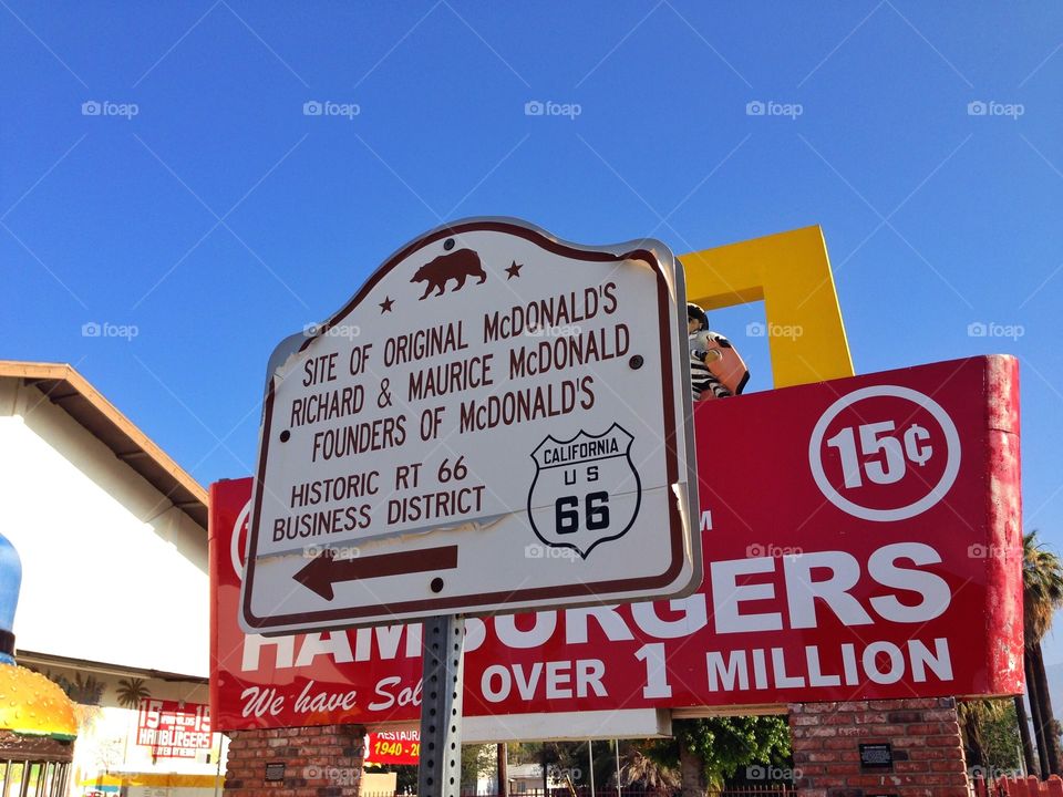 The oldest McDonald . The oldest McDonald at San Bernardino