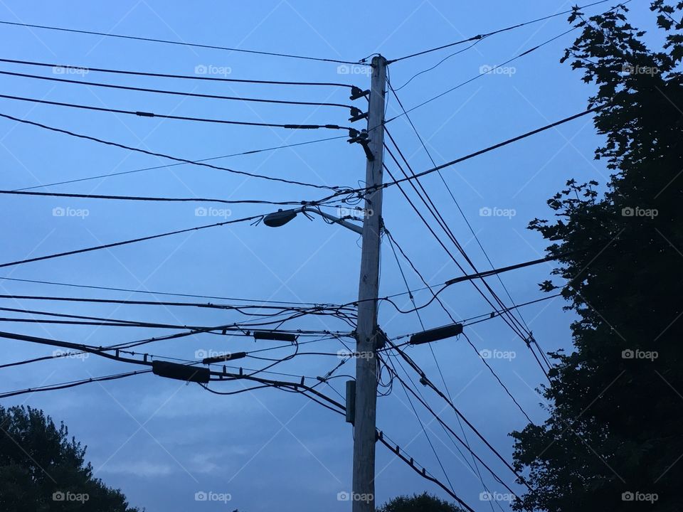 Power grid for an urban community seems to develop by adding more new wires to those already in place. Hopefully the linemen will know each wire when service needs to be restored.