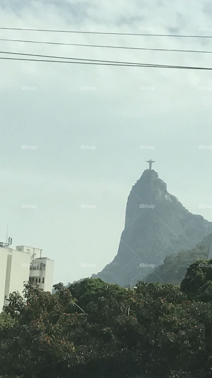 Uma das sete maravilhas do mundo 
Cristo Redentor 
Cidade do Rio de Janeiro 
