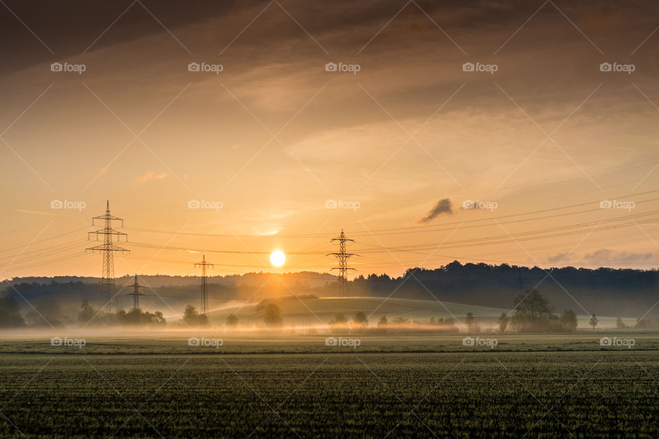 foggy morning