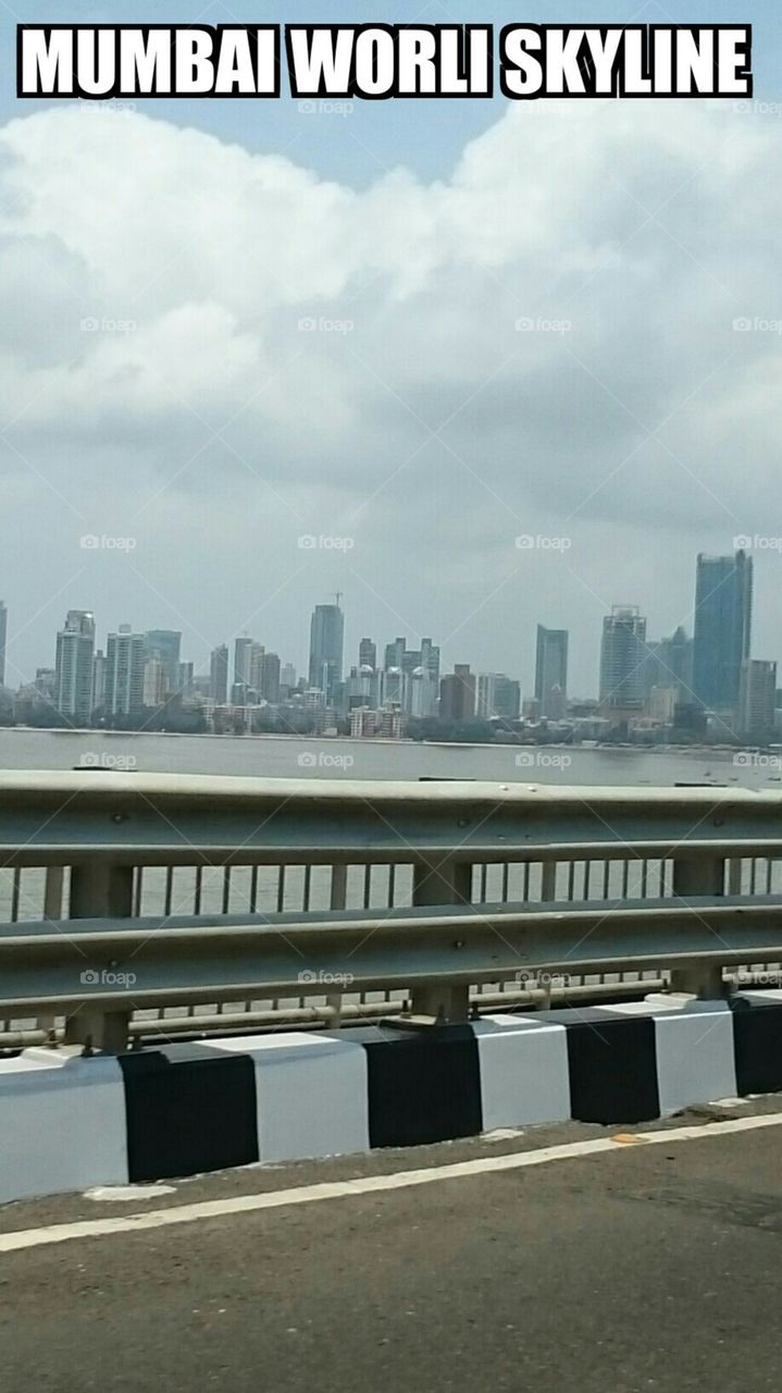 Mumbai Worli Skyline