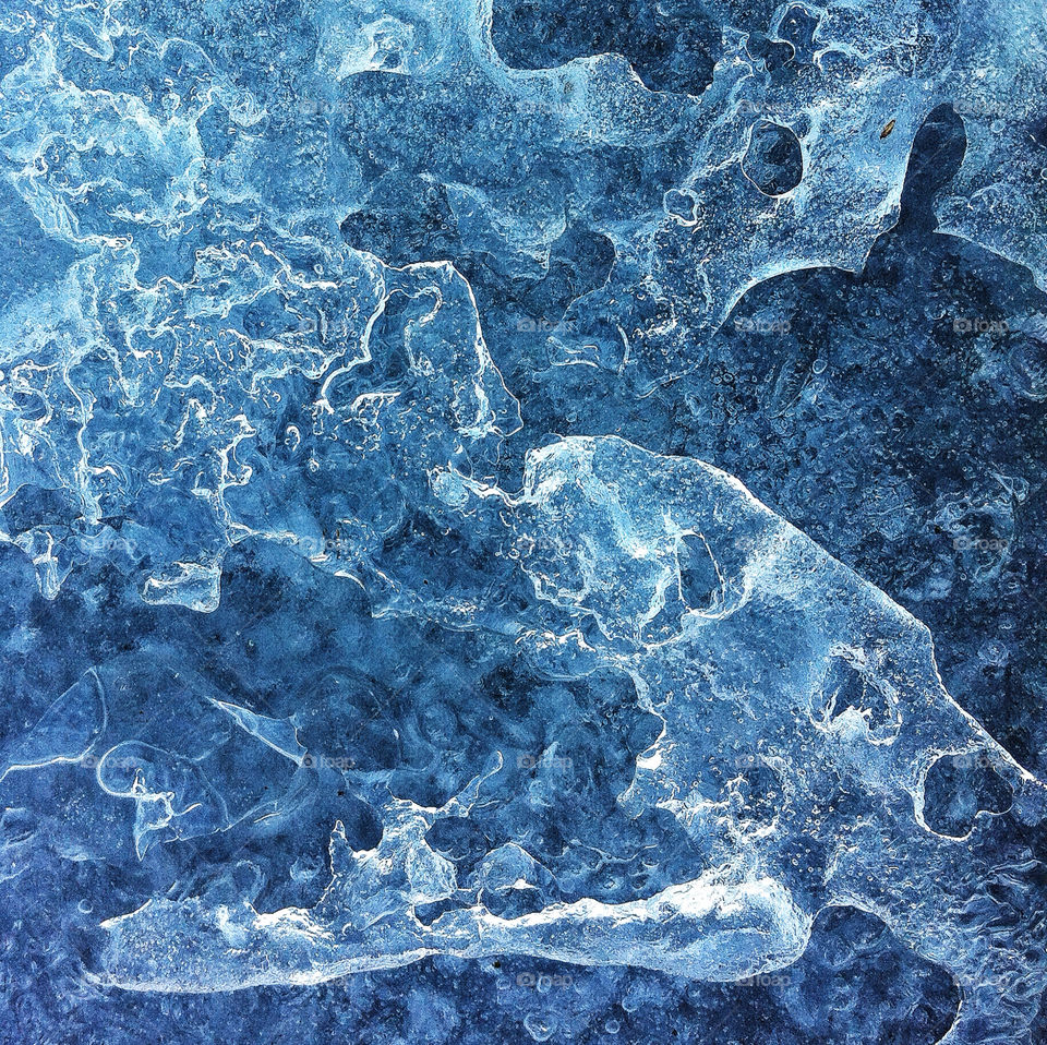 winter sweden blue ice by solensolen
