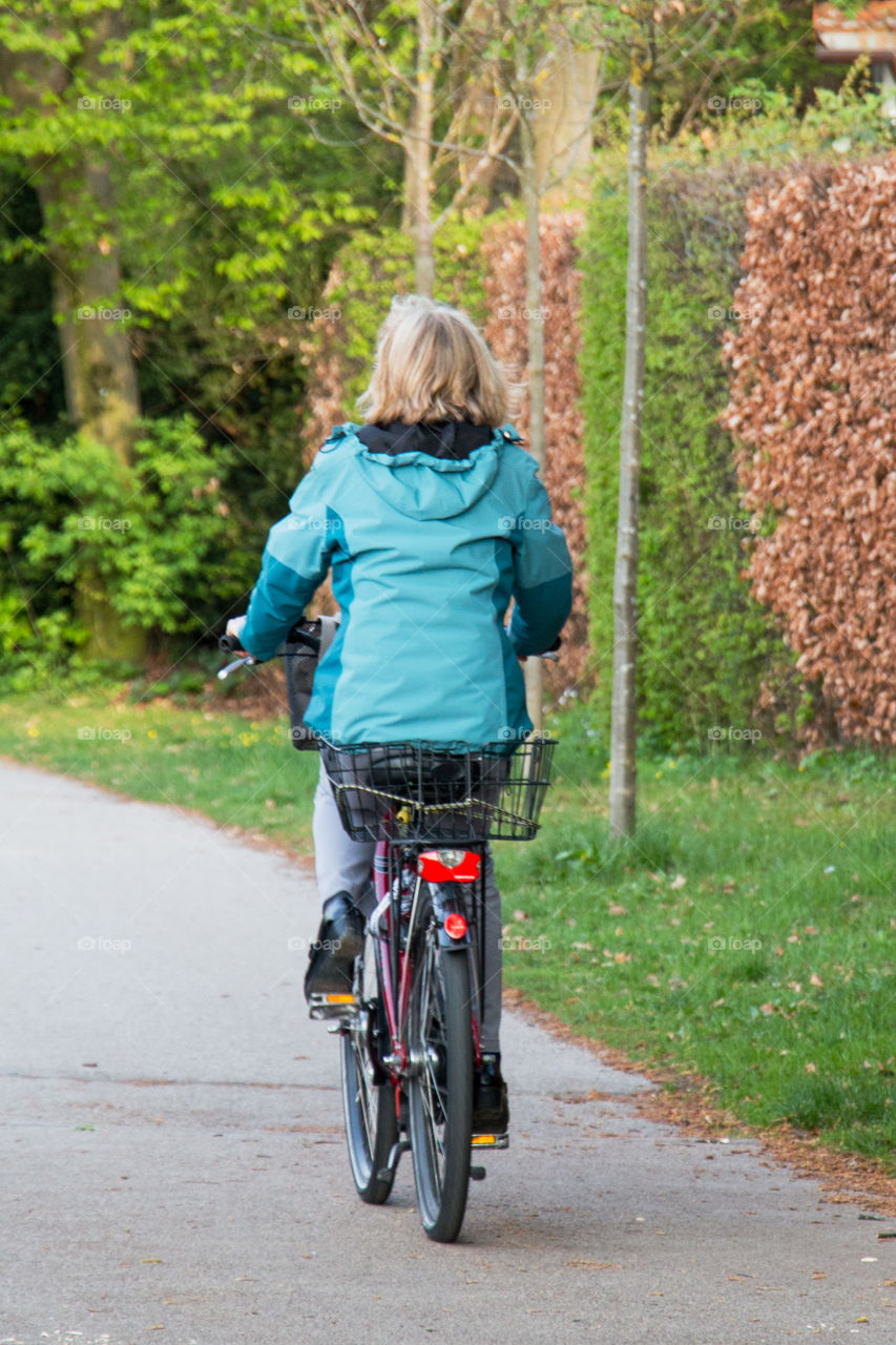 On the bike path