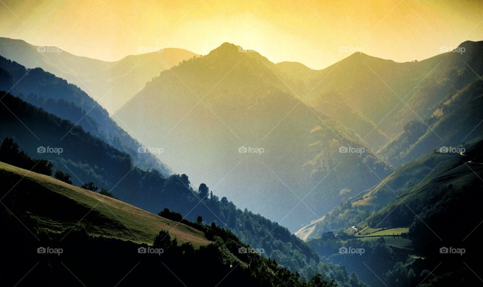 Pyrenees. Mountains