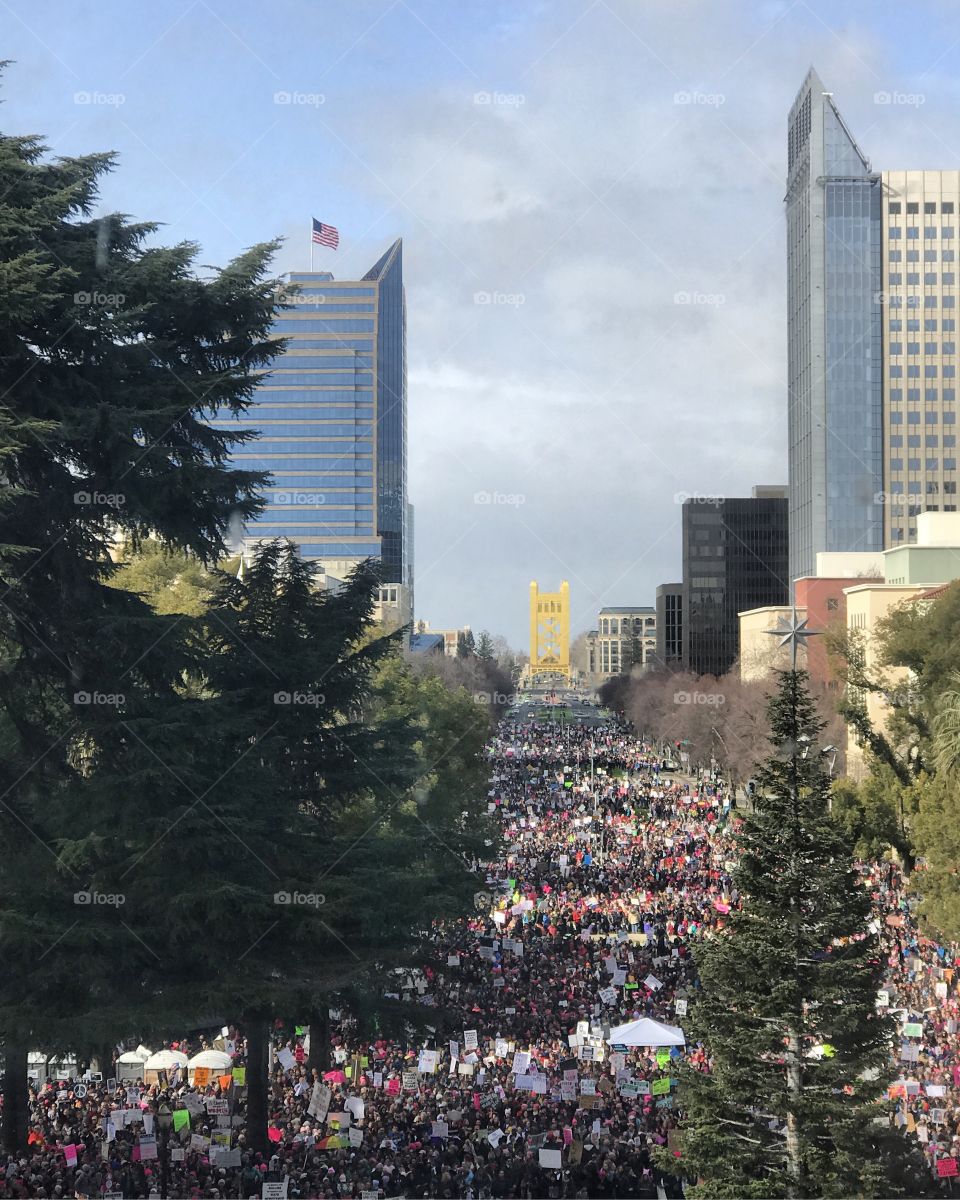 Sacramento Women's March 2017