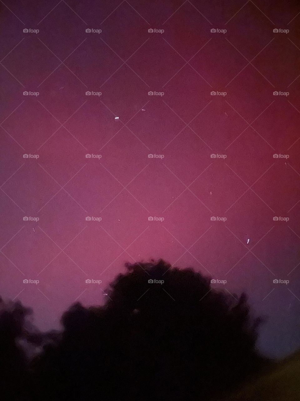 Northern lights from Georgia