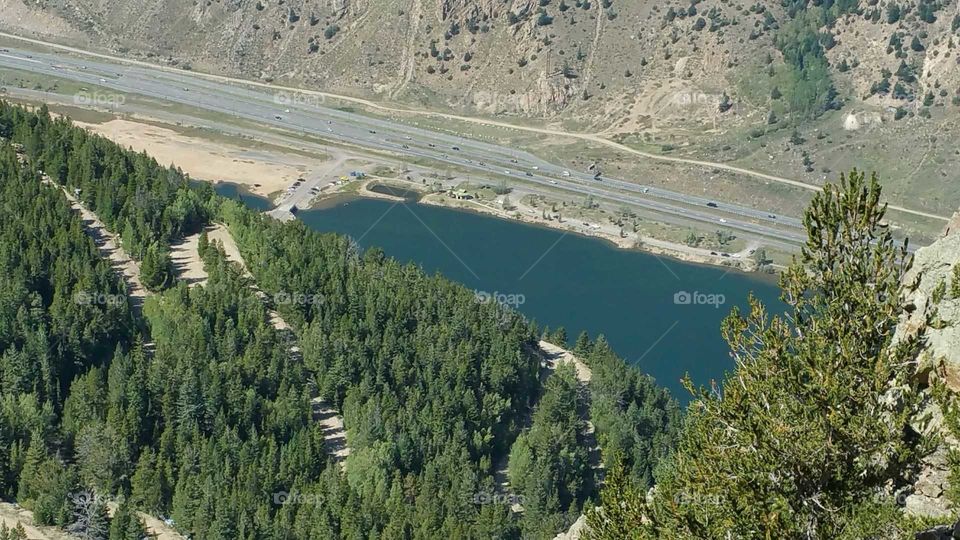 George Town Lake from above!