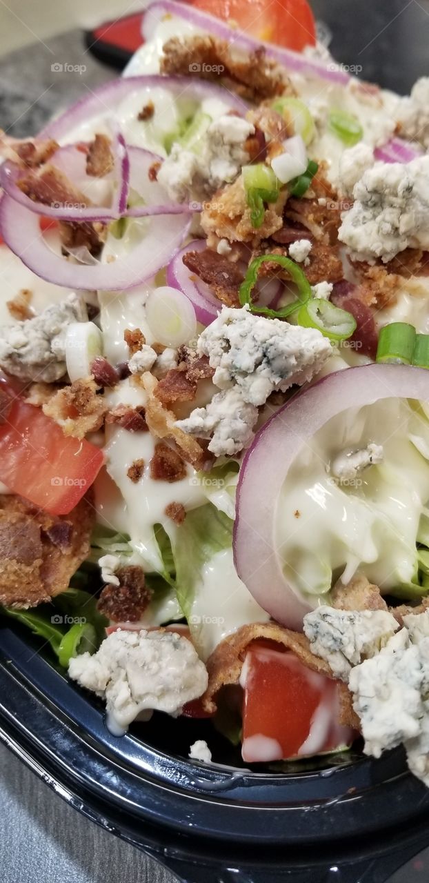 wedge salad to the max