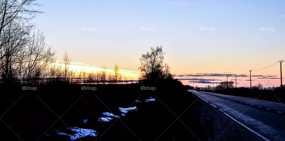 sunset