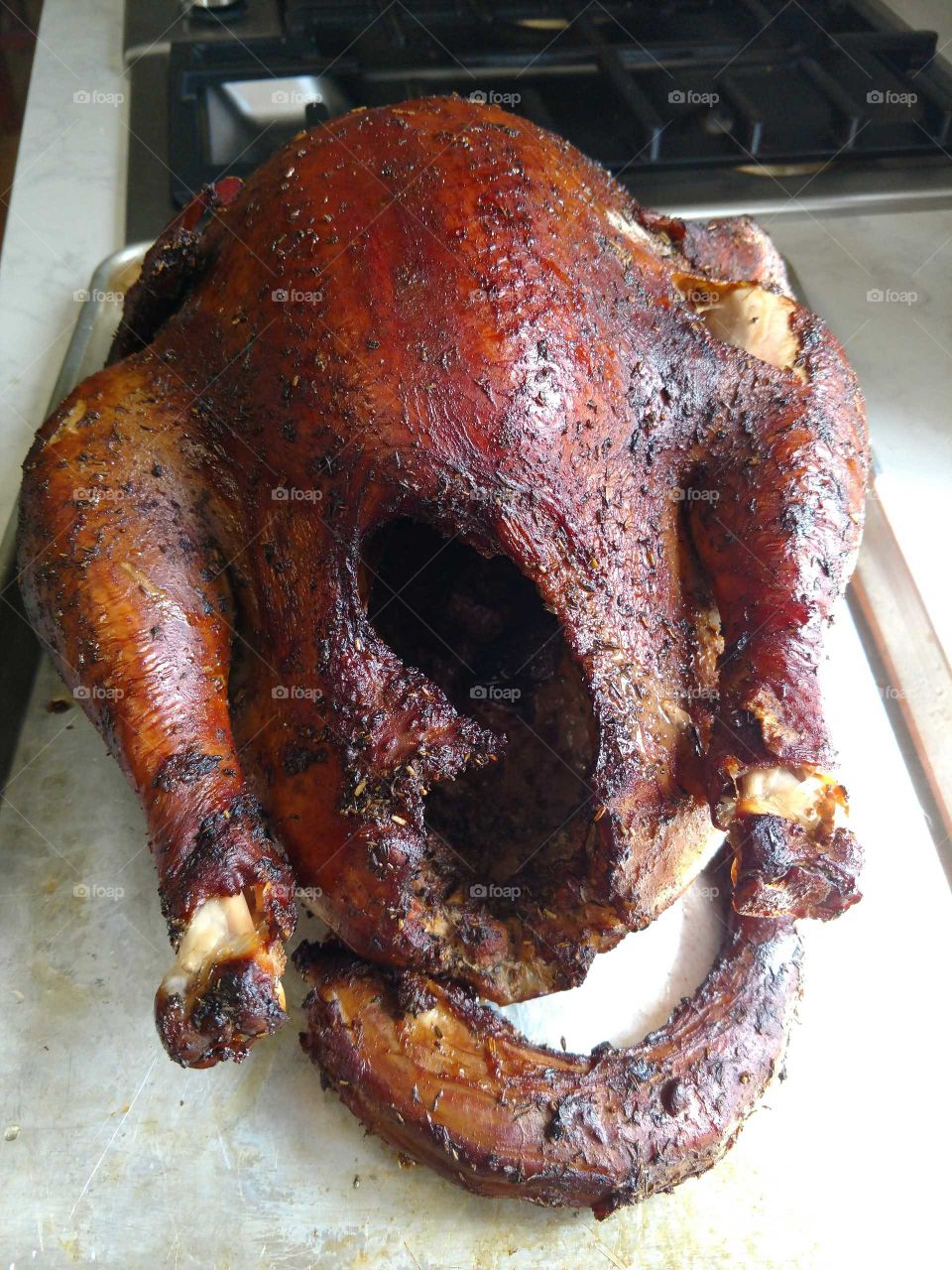 smoked chicken