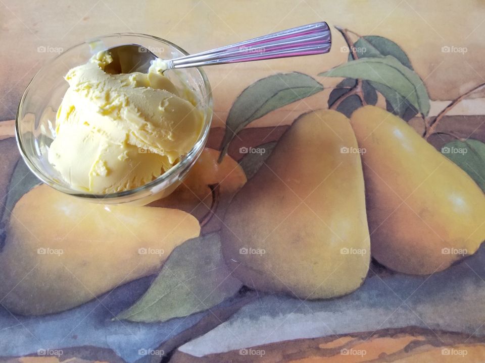 mango ice cream