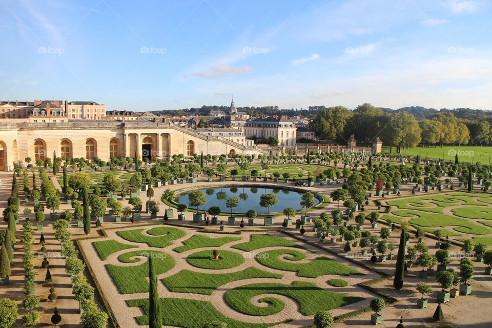 Versailles garden 