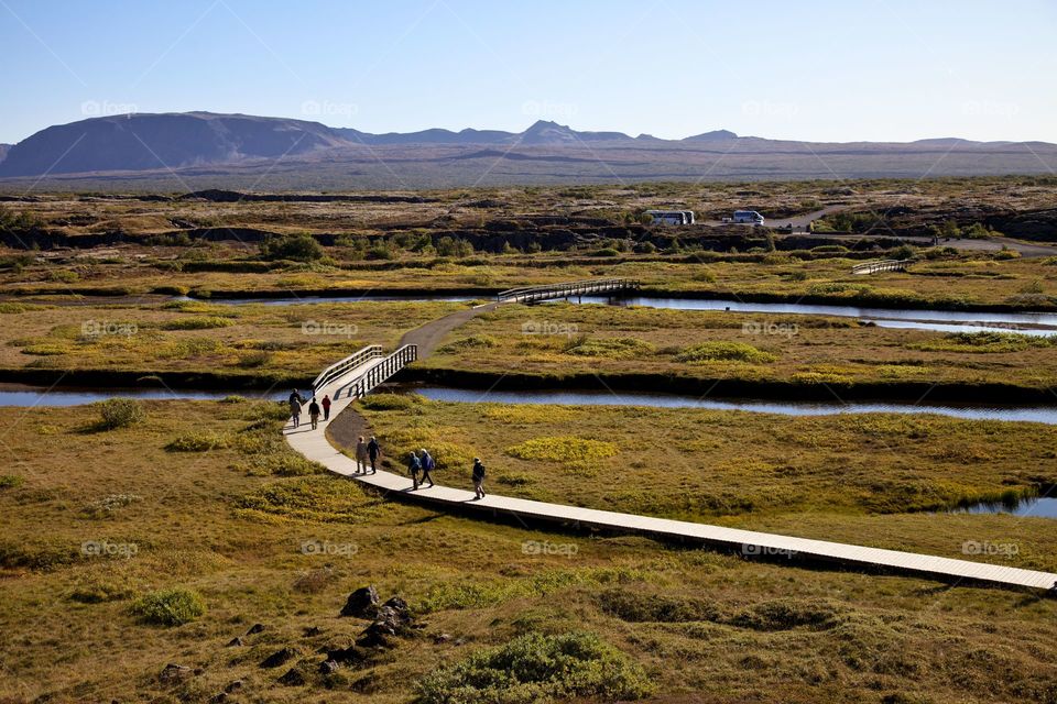 Thingvellir national park. 